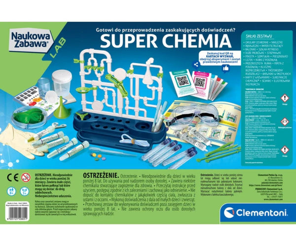Clementoni - Clementoni Tiedeleikki Lab Super Chemia