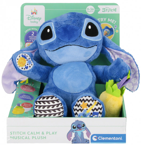 Clementoni - Clementoni Disney Baby Stitch interaktiivinen pehmolelu