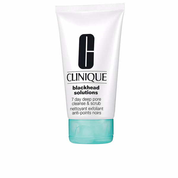 Clinique Blackhead solutions 7 päivän syvähuokosien puhdistaja & kuorinta 125 ml | Vuodevaatteet.fi