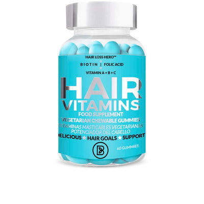 Hair vitamins ravintolisä vegetaariset pureskeltavat kumit 60 kpl - BIOVÈNE