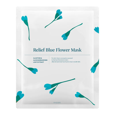 Relief Blue Flower Mask 35 Ml