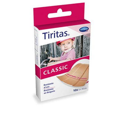 Tiritas classic 6x10cm esileikatut 10 kpl - HARTMANN