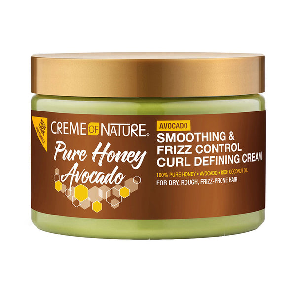Creme Of Nature Pure Honey Avocado Curl Cream 340 Ml | Vuodevaatteet.fi