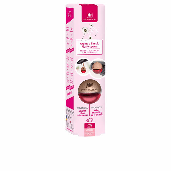 Cristalinas Car ilmanraikastin 0% #clean tuoksu 6 ml | Vuodevaatteet.fi