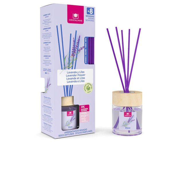 Cristalinas Mikado ilmanraikastin 0% #lavender 35 ml | Vuodevaatteet.fi