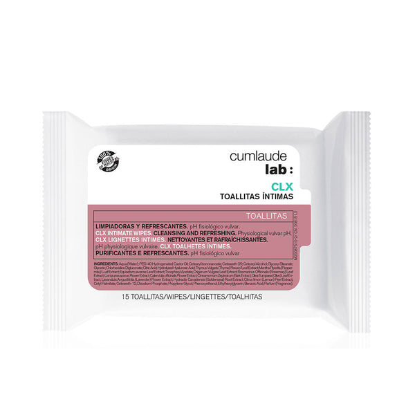 Cumlaude Lab Clx intimate hygiene pyyhkeet 15 kpl | Vuodevaatteet.fi