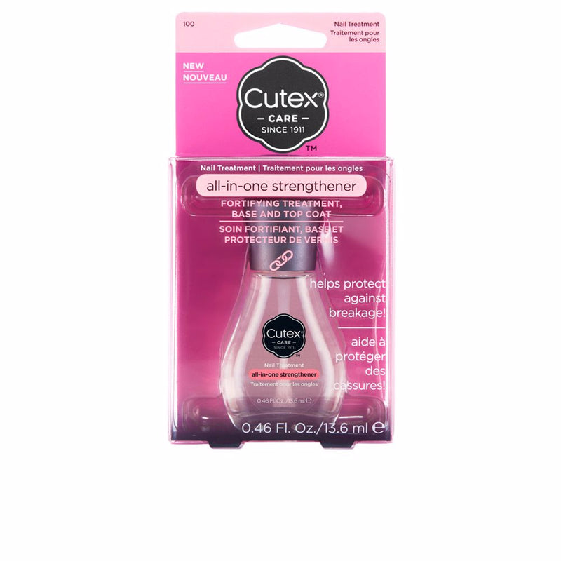 Cutex Fortifying treatment alus- ja päällyslakka 13,6 ml | Vuodevaatteet.fi