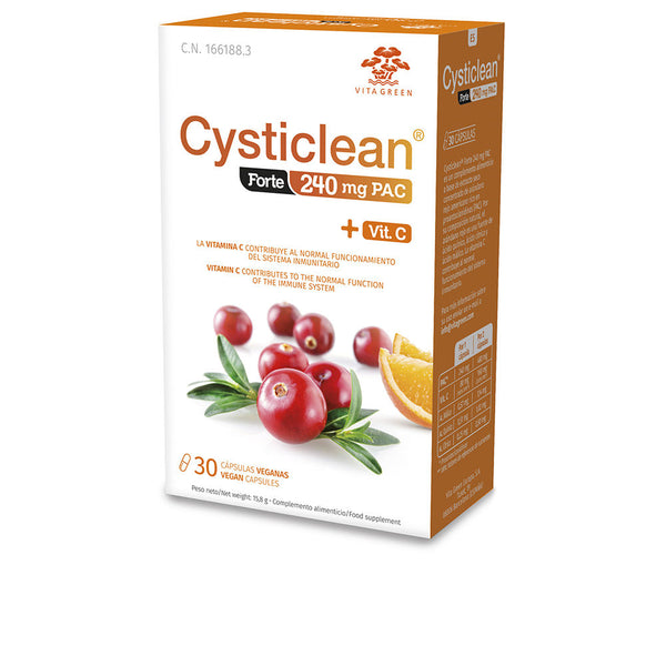 Cysticlean Forte With Pac And Vit C And Cranberry Capsules 30 U | Vuodevaatteet.fi
