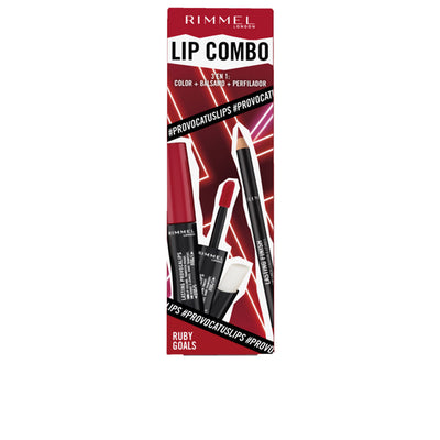 Lip combo provocalips erä #ruby goals 2 u - RIMMEL LONDON