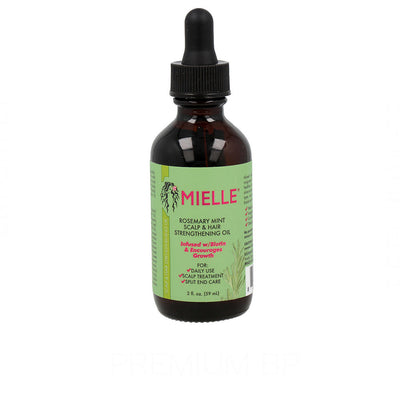 Rosemary mint minttuöljy vahvistamaan päänahkaa ja hiuksia 59 ml - MIELLE