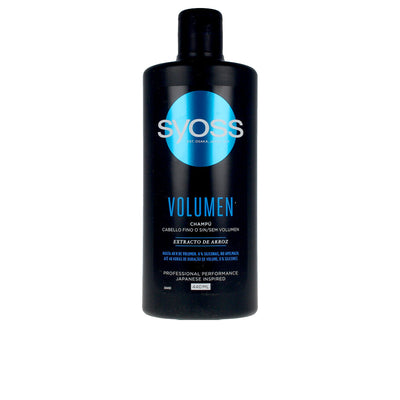 Volumen shampoo hienoille, hengettömille hiuksille 440 ml - SYOSS