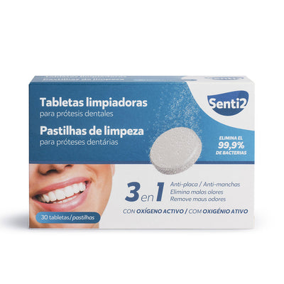 Proteesin puhdistustabletit 30 kpl - SENTI2