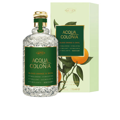Acqua colonia blood orange & basil eau de cologne splash & spray 170 ml - 4711