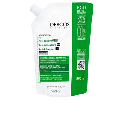 Dercos anti-dandruff shampoo for dry hair ecorefill 500 ml - VICHY