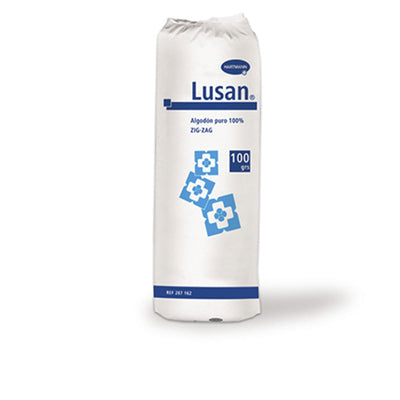 Lusan puuvilla zig-zag 100 gr - HARTMANN