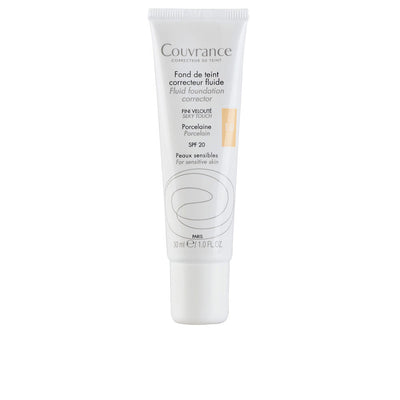 Couvrance nestemäinen meikkipohja herkälle iholle #sand 30 ml - AVENE