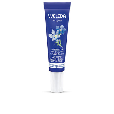 Blue gencentian and edelweiss tiivistävä silmä- ja huulikontuurivoide 10 ml - WELEDA