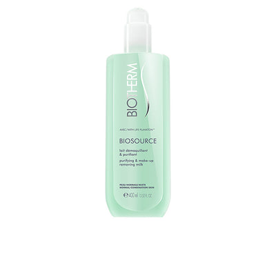 Biosource puhdistava & meikinpoisto maito 400 ml - BIOTHERM