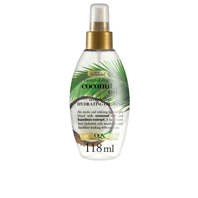 Coconut oil kosteuttava hiusöljysuihke 118 ml - OGX