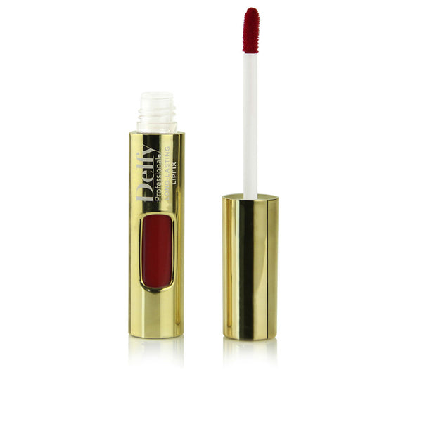 Delfy Lipfix Gold Liquid Lipstick #Aurora Red 8 Gr | Vuodevaatteet.fi
