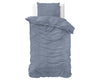 Sininen pussilakanasetti Denim Stone Washed