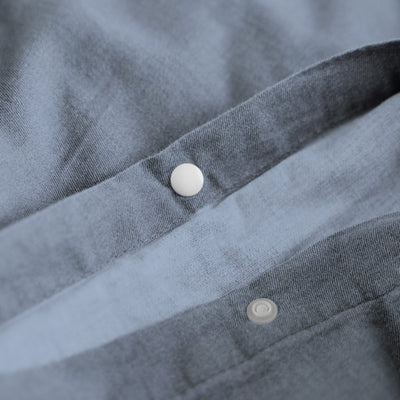 Sininen pussilakanasetti Denim Stone Washed