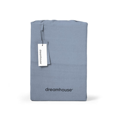 Sininen pussilakanasetti Denim Stone Washed