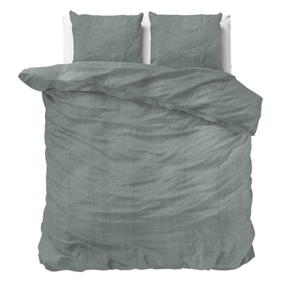 Vihreä pussilakanasetti Denim Stone Washed
