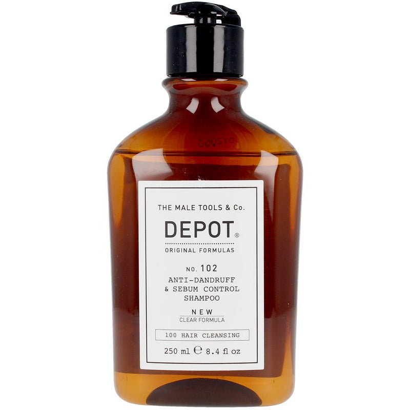 Depot Hair cleansing nº102 hilseenvastainen & talin hallinta shampoo 250 ml | Vuodevaatteet.fi