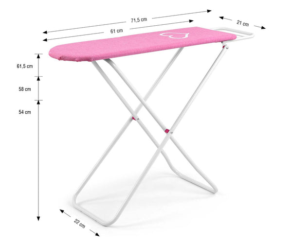 Leikkisilityslauta - Vaaleanpunainen Muovinen Silityslauta