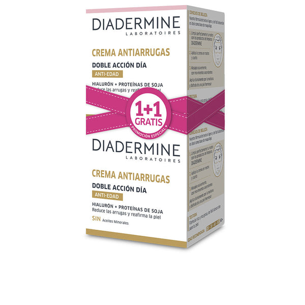 Diadermine Double Action Anti-Wrinkle Day Cream Batch | Vuodevaatteet.fi