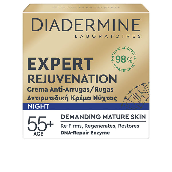 Diadermine Expert rejuvenecedor kypsä iho yövoide 50 ml | Vuodevaatteet.fi