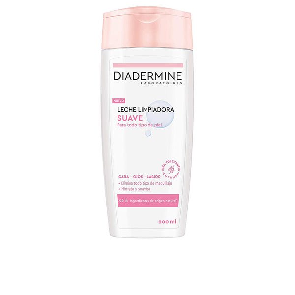 Diadermine hellävarainen kasvojen puhdistusmaito 200 ml | Vuodevaatteet.fi
