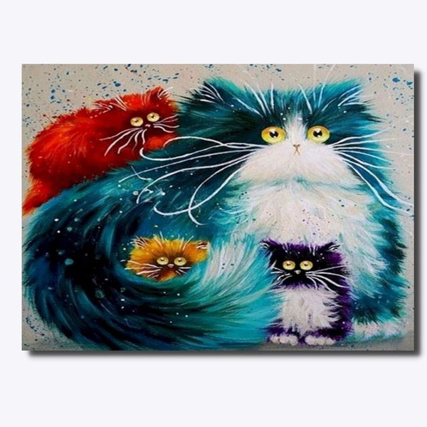 Cat-tastic 30x40cm - Timanttimaalaus