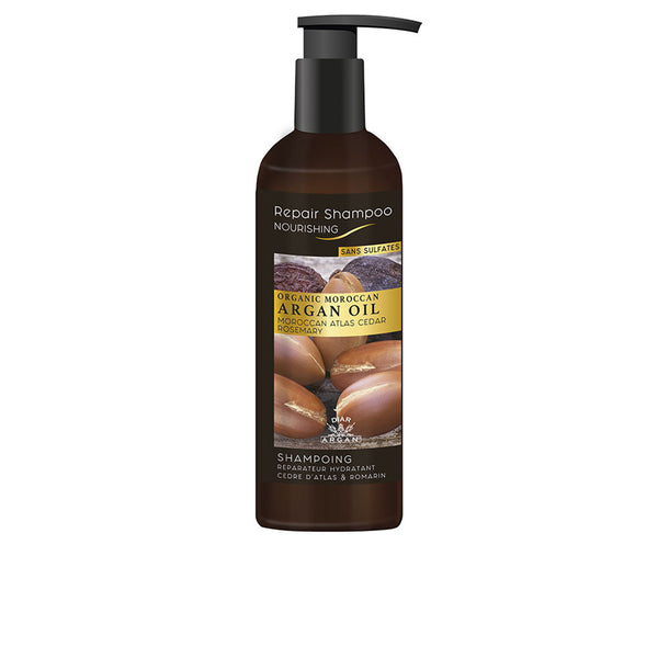 Diar Argan Argan repair shampoo atlas-sedripuun ja rosmariinin kanssa 200 ml | Vuodevaatteet.fi