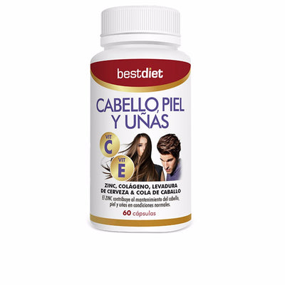 Cabello, piel y uñas 60 kapselia - BEST DIET