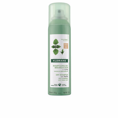A la ortiga kuivashampoo seborregulaattori ruskea/tumma 150 ml - KLORANE