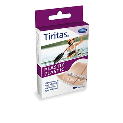 Tiritas plastic elastic 6x10cm 10 kpl - HARTMANN