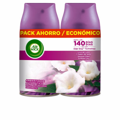 Freshmatic ilmanraikastimen täyttöpakkaus #lirio luna 2 x 250 ml - AIR-WICK