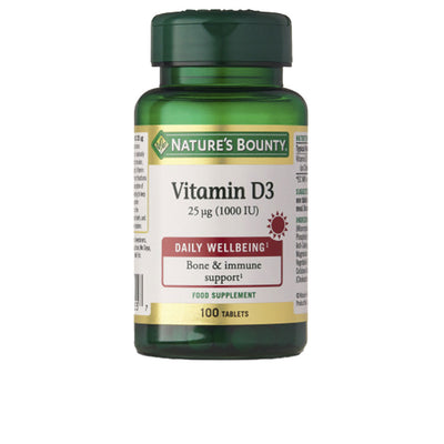 Vitamin D3 1000 Iu 100 Tablets