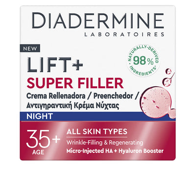 Lift + super filler täyteläistävä yövoide 50 ml - DIADERMINE