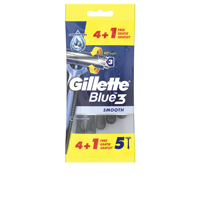 Blue 3 kertakäyttöiset partaterät 5 kpl - GILLETTE