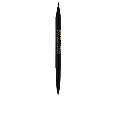 Dual eyeliner tussi & kohl #black 1 ml - REVOLUTION MAKE UP