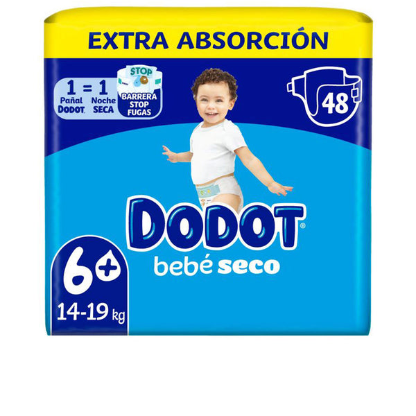Dodot Extra Stages Size 6 Diapers 14-20 Kg 48 Units | Vuodevaatteet.fi