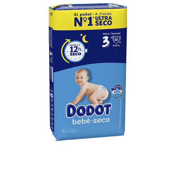 Dodot stages koko 3 vaipat 6-10 kg 62 kpl. | Vuodevaatteet.fi