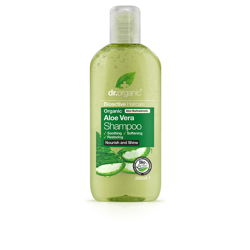 Dr. Organic Aloe vera shampoo 265 ml | Vuodevaatteet.fi