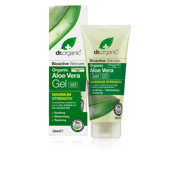 Dr. Organic Bioactive organic aloe vera -geeli 200 ml | Vuodevaatteet.fi