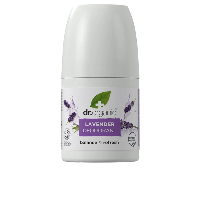 Dr. Organic Lavender roll-on deodorantti 50 ml | Vuodevaatteet.fi
