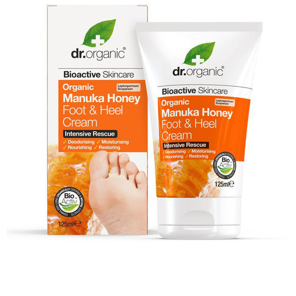 Dr. Organic Manuka honey jalka- ja kantapäävoide 125 ml | Vuodevaatteet.fi