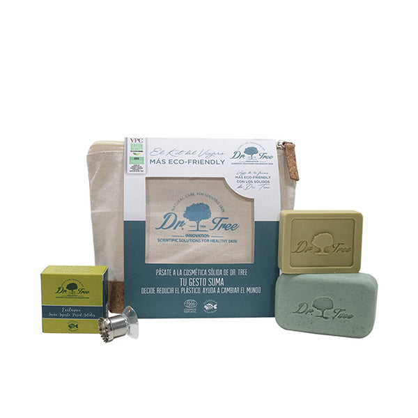 Dr. Tree Herkälle iholle suunniteltu kiinteä shampoo ja geeli, pakkaus 4 kpl | Vuodevaatteet.fi